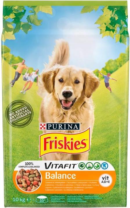 Produktbild Friskies Balance Dog 10kg (Senior, 1 Stk., 10000 g)
