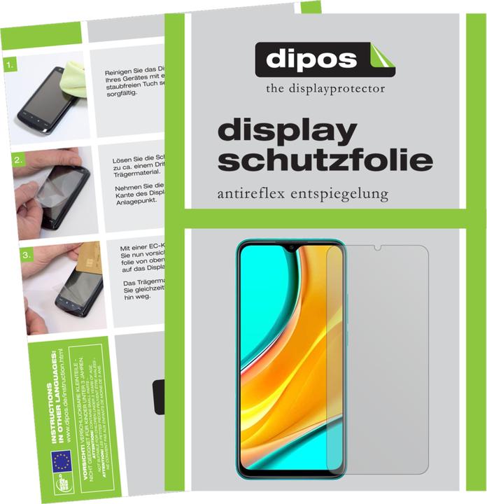 Actual product image Dipos Screen Protector Anti-Glare (5 Piece, Xiaomi Redmi 9)
