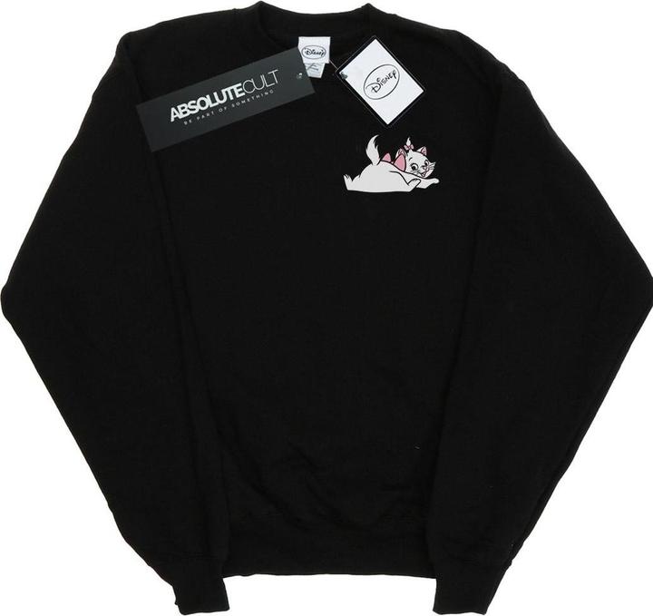 Actual product image Disney Boys Aristocats Marie Sweet Backside Breast Print Sweatshirt (116)