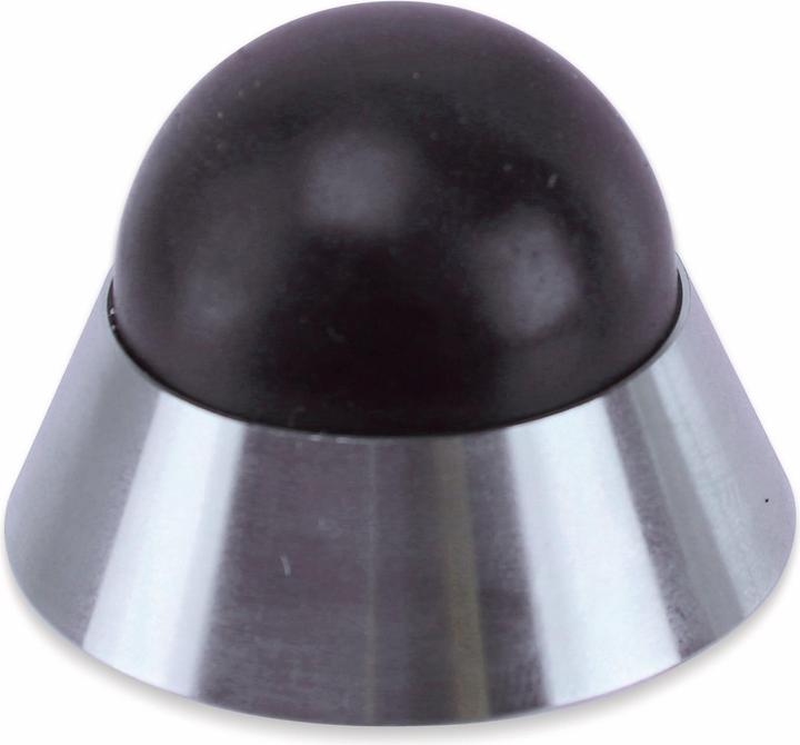 Eneroid Stainless steel door stop, wall mounted, Ø 40 mm, height 30 mm