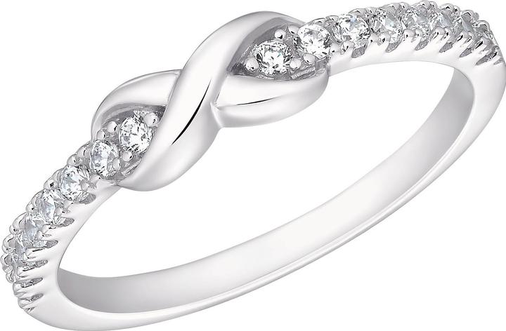 S.Oliver Ringe für Damen, 925 Sterling Silber, Zirkonia (synth.) | Infinity