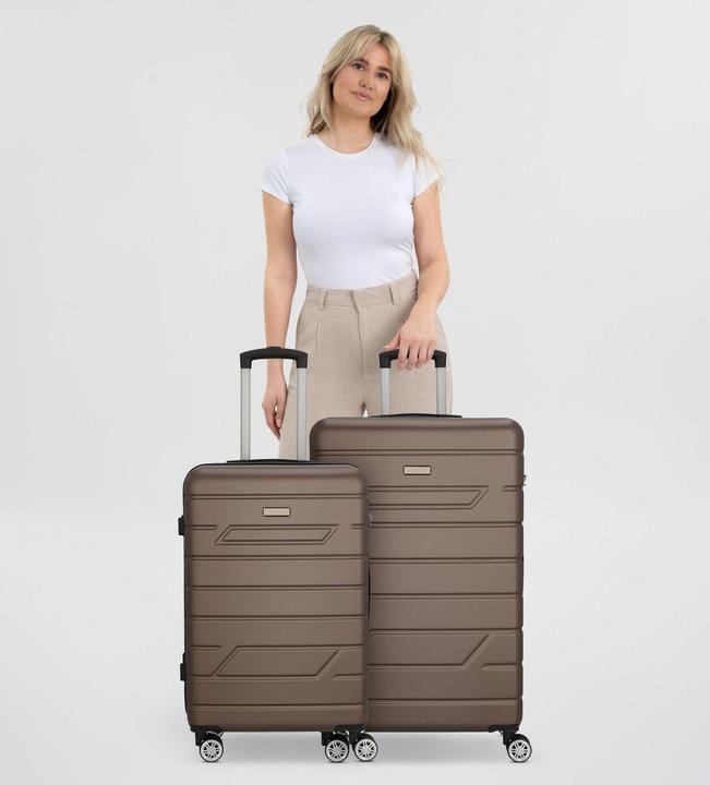 Produktbild Nowi Bergamo 4 Rollen Kofferset 2-teilig (158 l, XL (ab 115l))