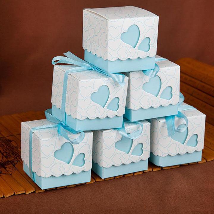 Produktbild Bonbonschachtel blau „Lovely' (10pcs)