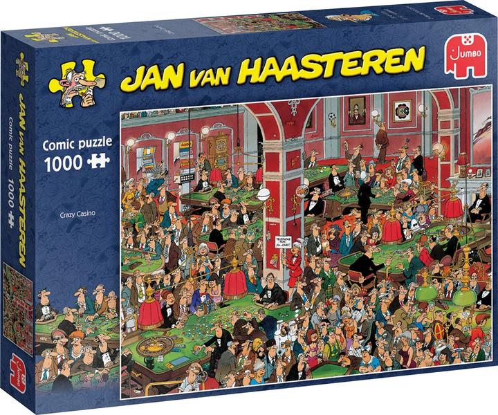 Image du produit Jumbo Puzzle Crazy Casino (1000 pièces)
