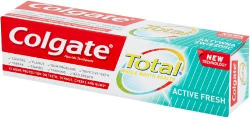 Image du produit Colgate Total Active Fresh Toothpaste - Pâte à dents pour une protection complète (75 ml)