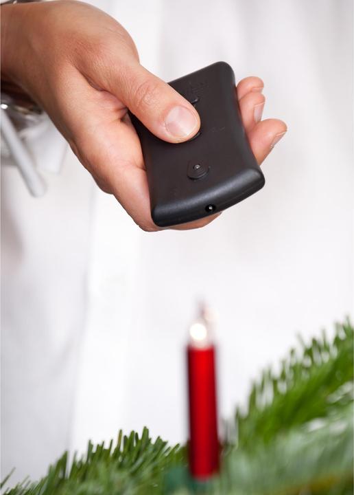 Produktbild Krinner Lumix Deluxe Mini Kabellose Christbaumkerzen 14er Basis-Set