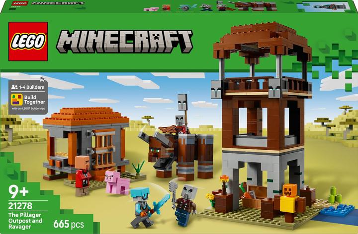 LEGO Ein Verwüster am Plünderer-Aussenposten (21278, LEGO Minecraft)