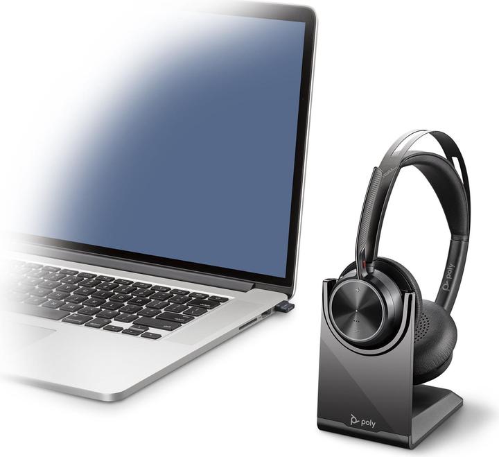 Produktbild Poly Voyager Focus 2 UC (Kabellos, USB-A)