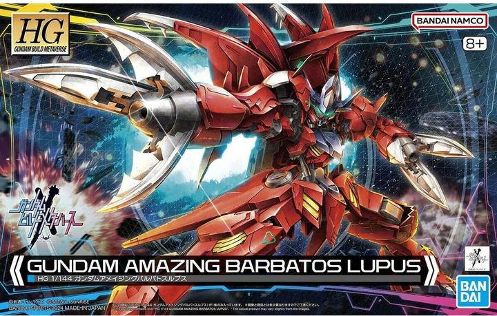 Image du produit Bandai GUNDAM - HG 1/144 Gundam Amazing Barbatos Lupus - Kit modèle