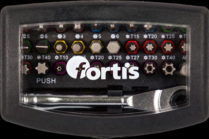 Produktbild Magni Bit-Sortiment 32-teilig mit Bit-Ratsche und Farbring FORTIS
