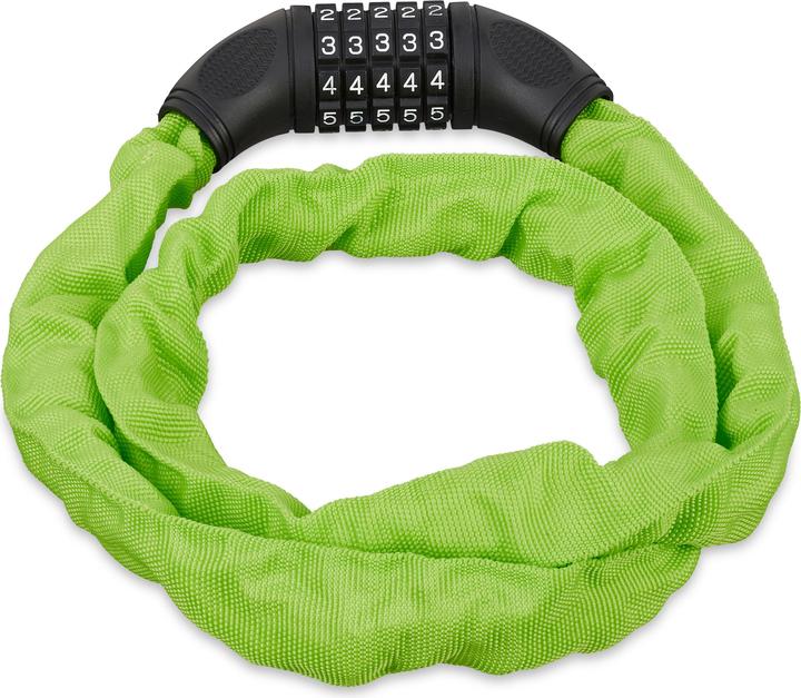 Actual product image Relaxdays 5 Digit Combination Chain Lock (120 cm)