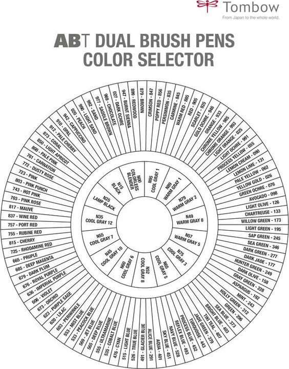 Produktbild Tombow Abt (Gelb, 1 x)