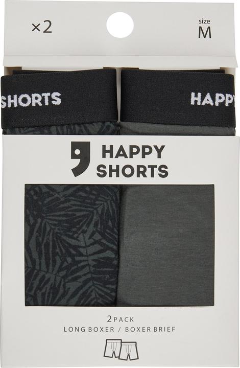 Immagine prodotto Happy shorts Langer Boxer Jersey Boxer Briefs (XXL, Confezione da 2)