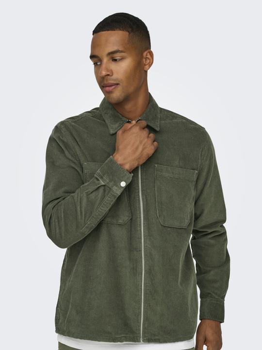 Produktbild Only & Sons Onsalp 14w Rlx 2pkt Washd Cord Zip Noos (L)