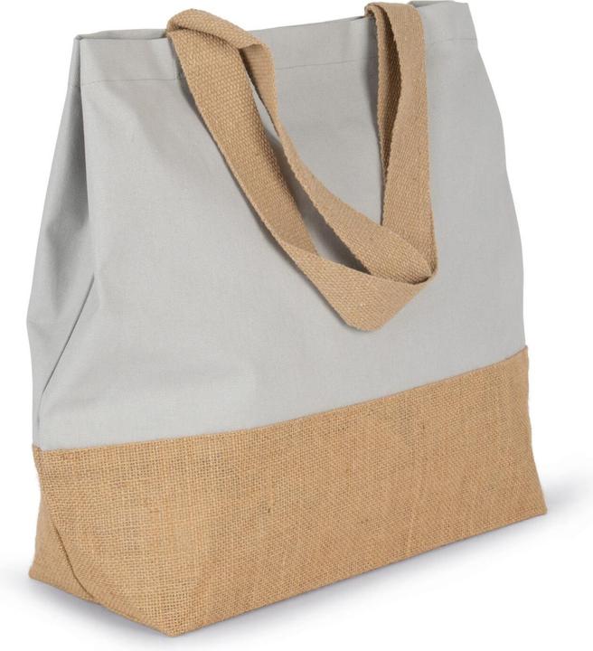 Image du produit Kimood Tote bag toile de coton et jute