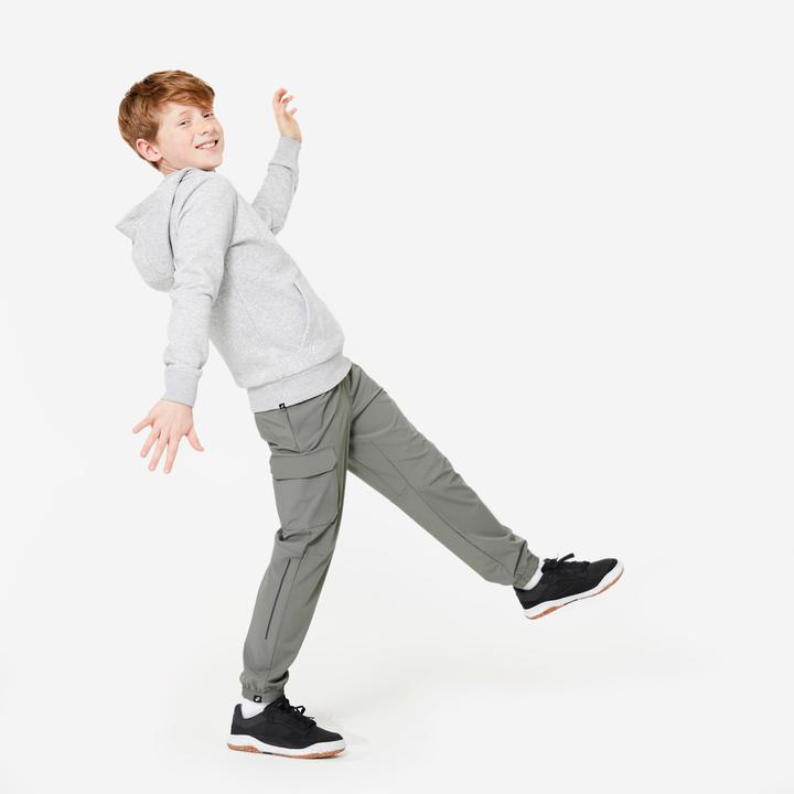 Immagine prodotto Decathlon Pantaloni da jogging cargo da bambino - verde (5, 6)