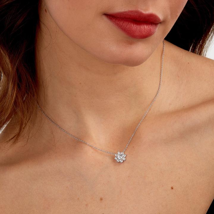 Immagine prodotto Morellato Bella collana d'argento Tesori Flower SAIW184 (Argento 925)