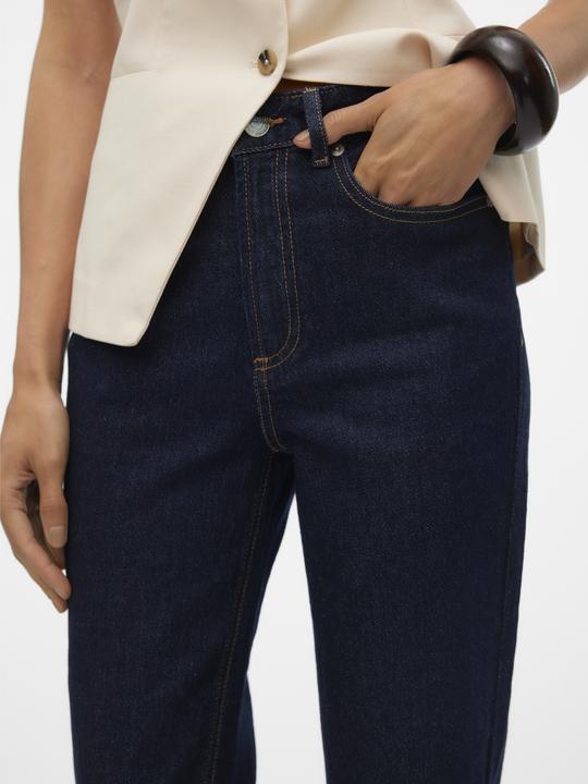 Actual product image Vero Moda VMTESSA Hohe Taille Gerade geschnitten Jeans Weit geschnitten (W29/L30)