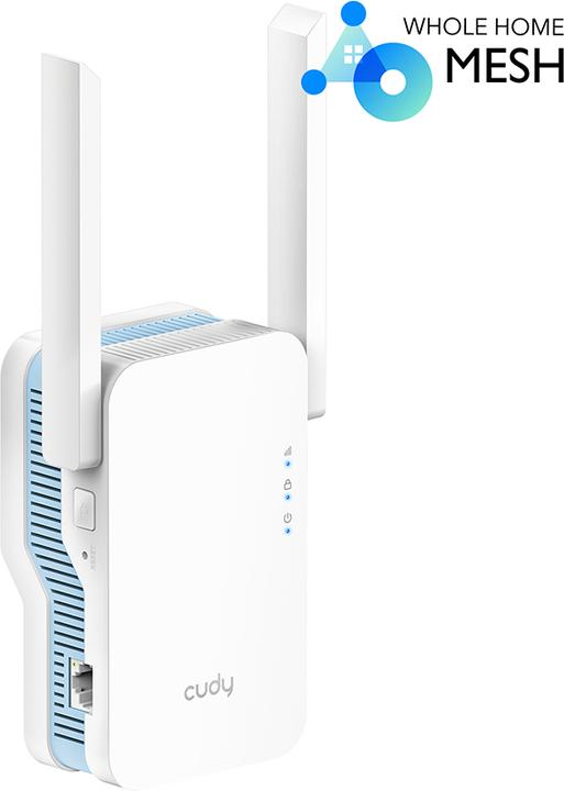 Actual product image Cudy RE1200 Wi-Fi signal booster (867 Mbit/s, 300 Mbit/s)
