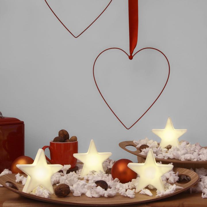 Produktbild 8 seasons design Shining Star Micro Indoor LED Leuchtobjekt warmweiss 2er-Set