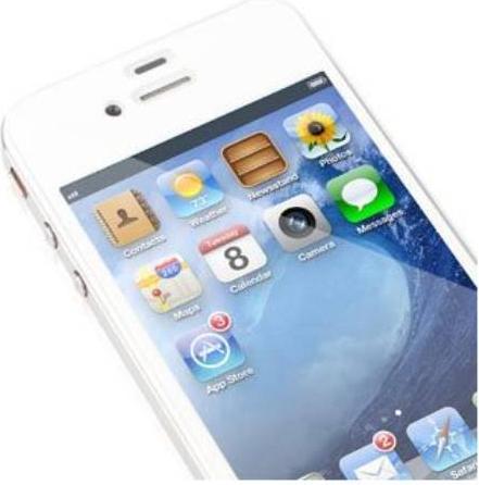 Actual product image Moshi iVisor XT glass film (1 Piece, Apple iPhone 4s)