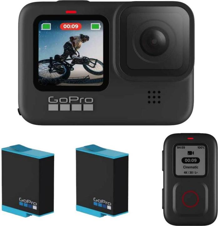 Image du produit GoPro HERO9 Black - Accessory Hard Bundle (Bluetooth, WiFi)