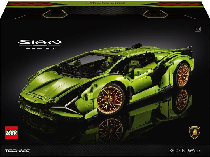 LEGO Lamborghini Sián FKP 37 (42115, LEGO Technic, LEGO Rare Sets)