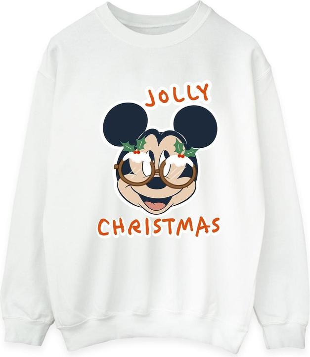Produktbild Disney Mickey Mouse Jolly Christmas Glasses Sweatshirt (3XL)