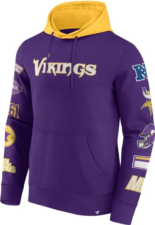 Image du produit Fanatics Minnesota Vikings NFL Sleeve Prints Hoody (S)
