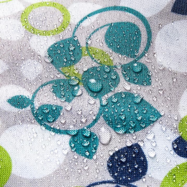 Produktbild Beliani Sitzsack mit Innensack für In- und Outdoor 140 x 180 cm Pflanzen-Design FUZZY