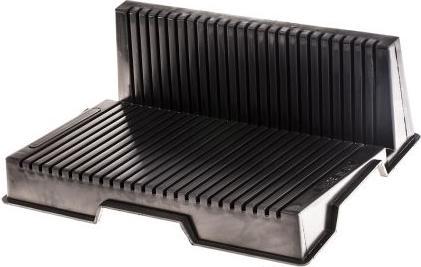 Actual product image Rs Pro L shaped PCB rack w/25 slot,273x210x83mm