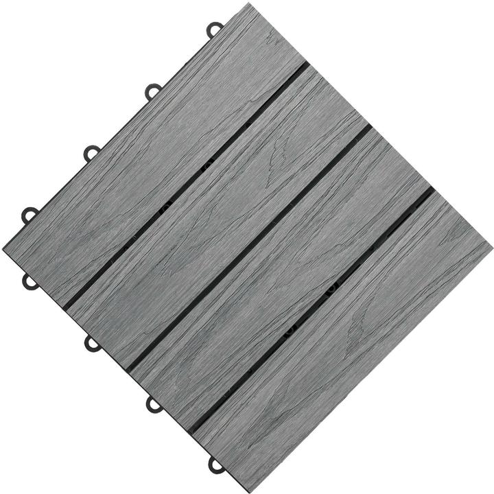 Produktbild Florco Balkon-& Terrassenplatten (6 x, 30 x 30 cm)