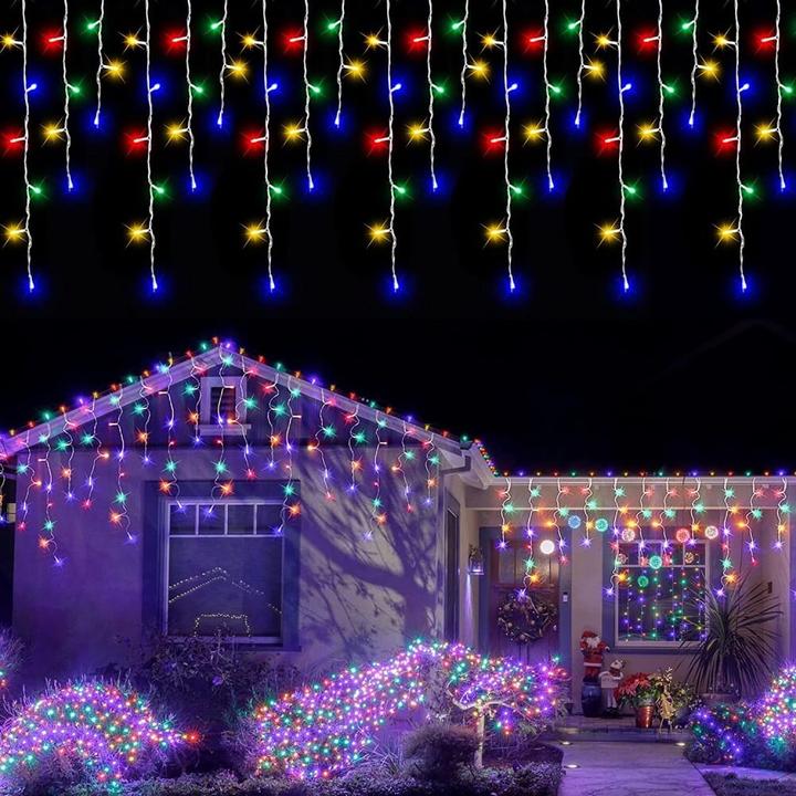 Image du produit Cover-Discount Guirlande lumineuse solaire 10m 300 LED multicolores (10 m)