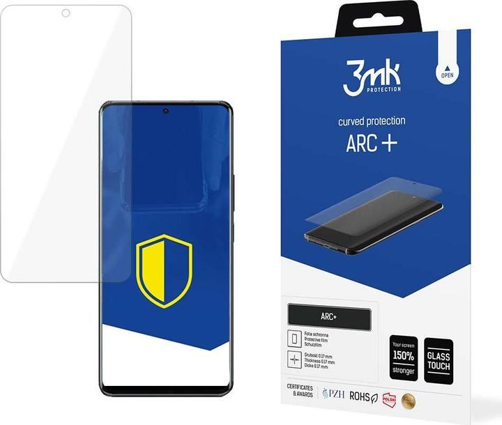 Immagine prodotto 3MK Protezione dello schermo Arc+ auto-rigenerante (1 Pezzo/i, Xiaomi 13 Pro)