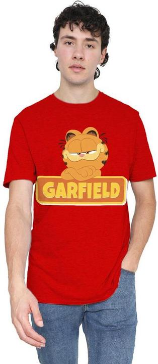 Actual product image Garfield Unisex Adult Logo T-Shirt (S)