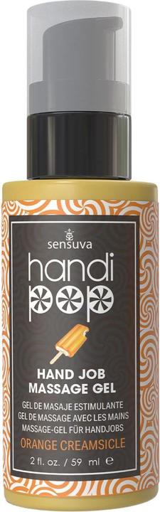 Sensuva handipop edible massage gel orange creamsicle 59ml (59 ml)