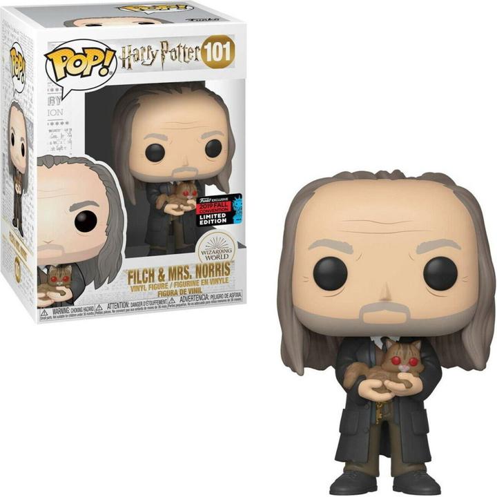 Produktbild Funko POP! Harry Potter - Filch & Mrs. Norris