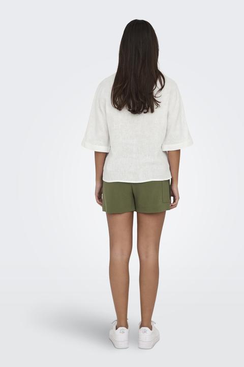 Immagine prodotto Only Vestibilità regolare Colletto da camicia Taglio voluminoso delle maniche Camicia da camicia (L)