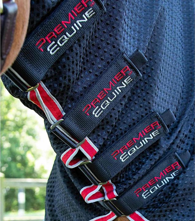 Immagine prodotto Premier Equine Coperta asciugante per cavalli con copricollo (183 cm)