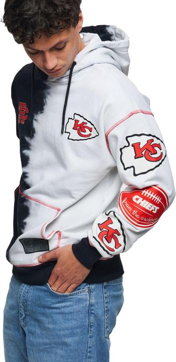Produktbild Recovered Re:covered Fleece Hoody - INK DYE Kansas City Chiefs - XL (XL)