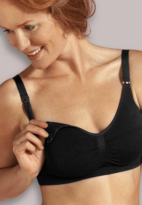 Produktbild Carriwell Still BH Nahtlos schwarz (XL)