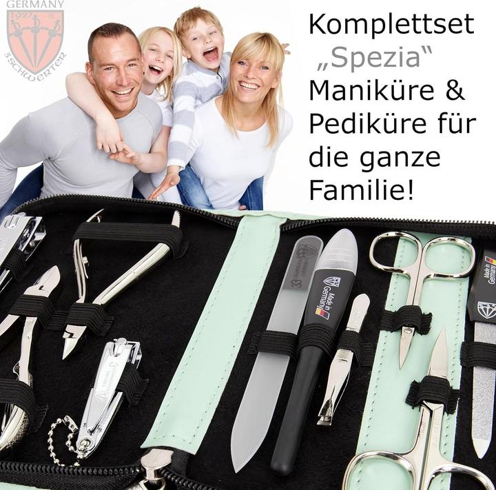 Immagine prodotto Drei Schwerter 10-teiliges Maniküre-Set Spezia