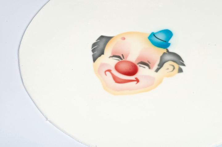 Produktbild Martellato Airbrush Schablone Clown Dimitri