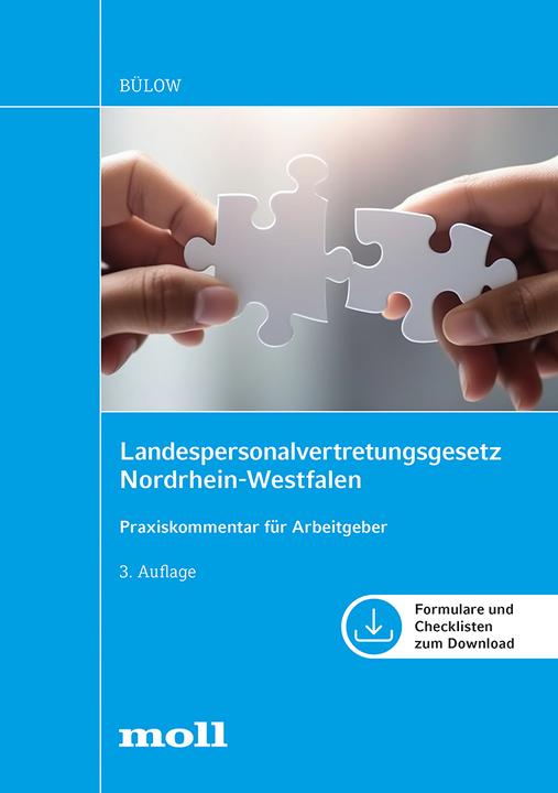 Produktbild Landespersonalvertretungsgesetz Nordrhein-Westfalen (Deutsch, Christian Bülow, 2024)