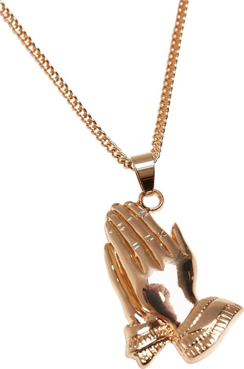 Image du produit Urban Classics Pray Hands Collier (40% de fer, 60% de zinc)
