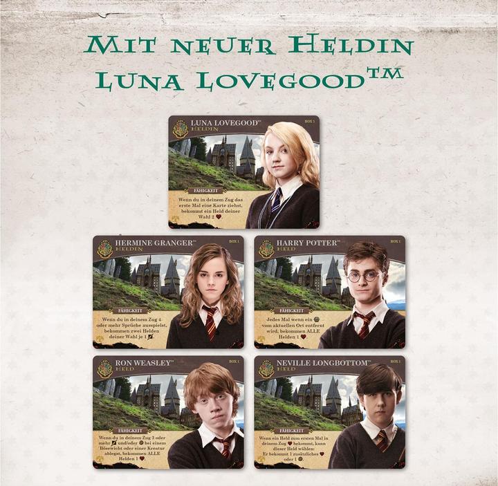 Actual product image Kosmos Harry Potter - Battle for Hogwarts - The Monster Box of Monsters - Expansion (German)