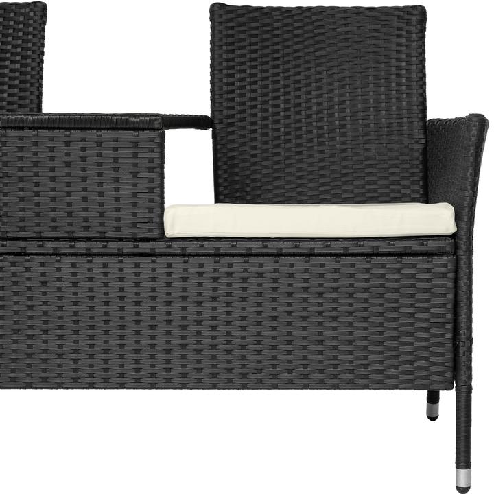 Immagine prodotto tectake Panchina da giardino in rattan