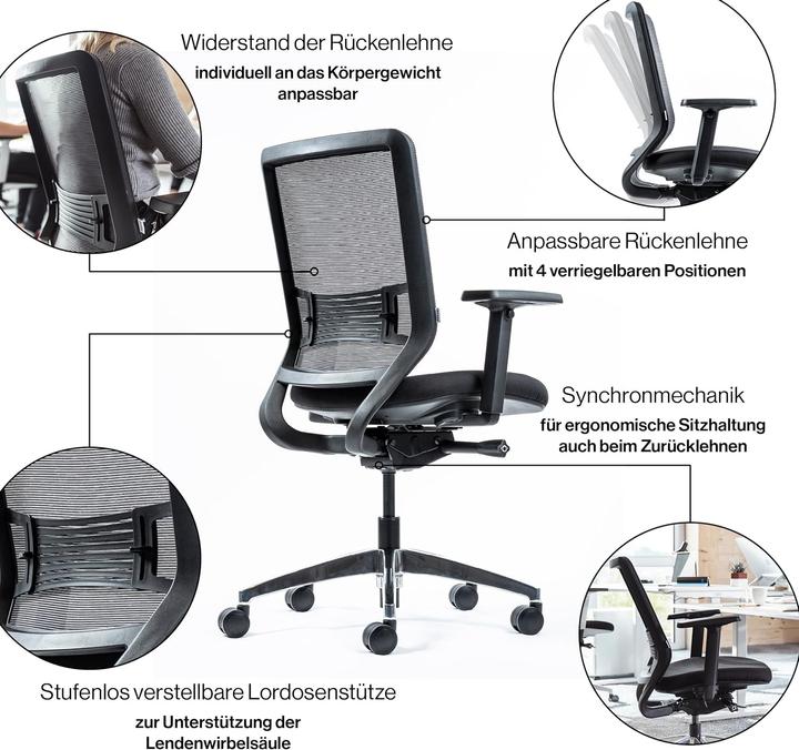 Immagine prodotto Yaasa Sedia Classic - Nero