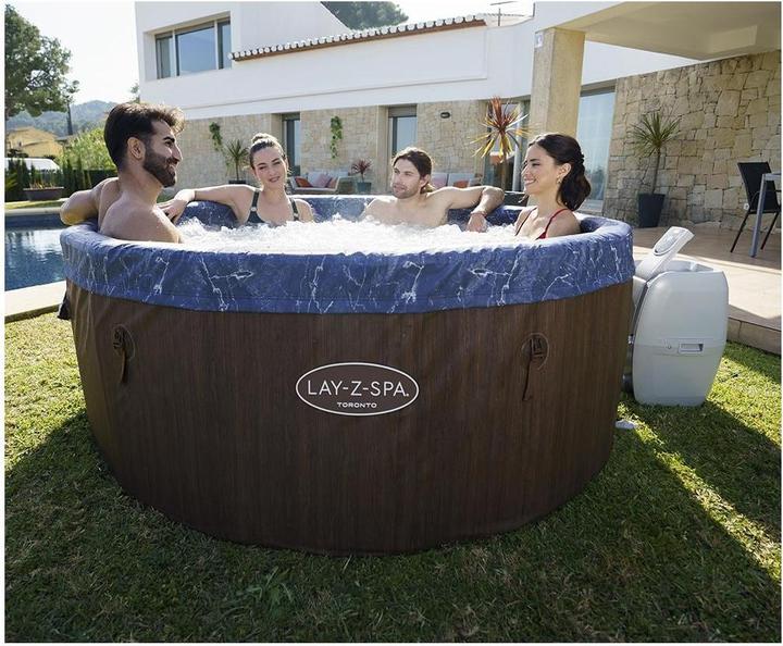 Actual product image Bestway Whirlpool LAY-Z-SPA ThermaCore Toronto AirJet Plus Ø 190 (7 pers.)