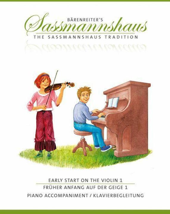 Actual product image Früher Anfang auf der Geige/Early Start in Violin (German, English, Kurt Sassmannshaus, 2021)